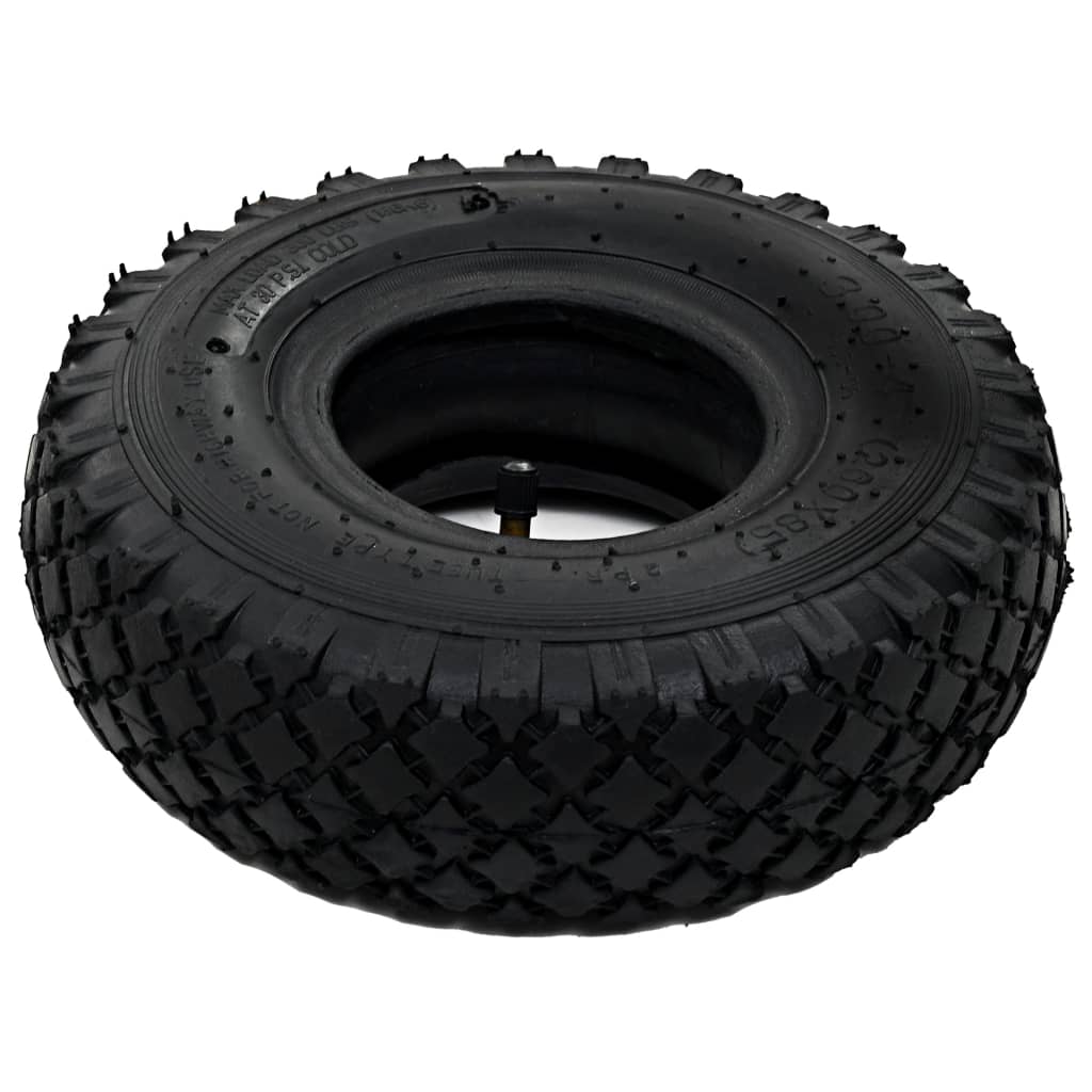 8718475616290_g_en_hd_2 vidaXL 2 Tyres 2 Inner Tubes 3.00-4 260x85 for Sack Truck Wheel Rubber - Image 3