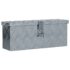 vidaXL Aluminium Box 48.5x14x20 cm Silver