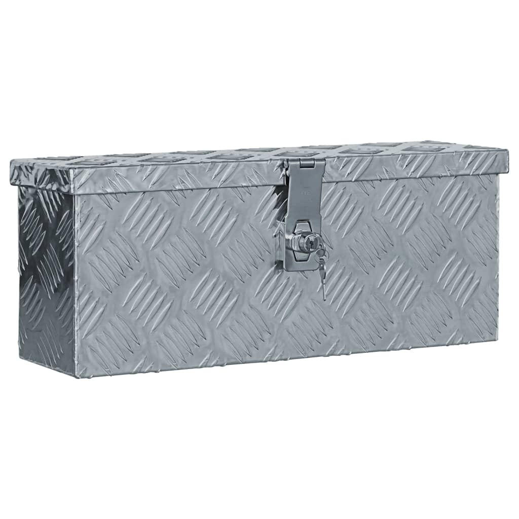 8718475616320_a_en_hd_1 vidaXL Aluminium Box 48.5x14x20 cm Silver - Image 1