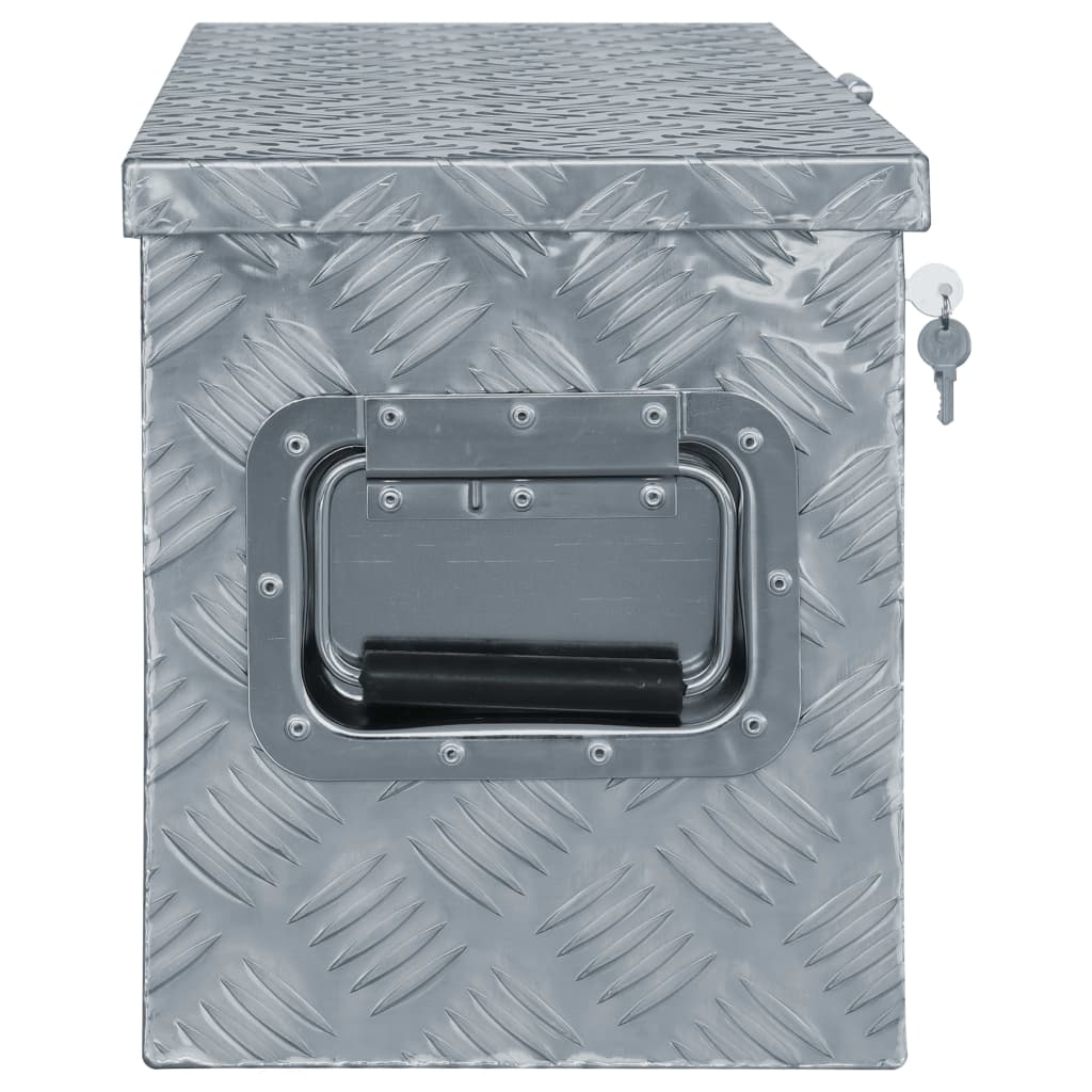 8718475616337_g_en_hd_1 vidaXL Aluminium Box 61.5x26.5x30 cm Silver - Image 2