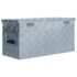 vidaXL Aluminium Box 61.5x26.5x30 cm Silver - Image 3