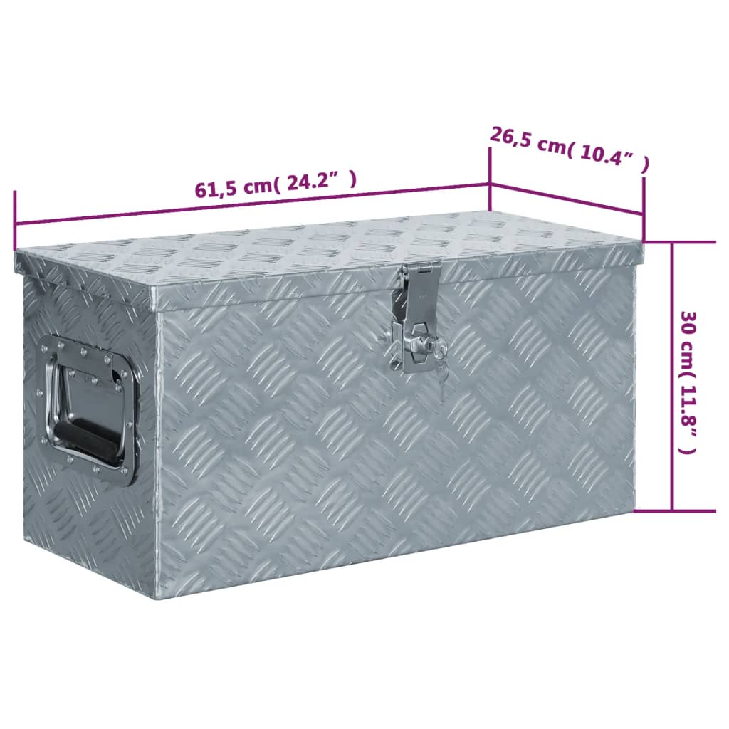 8718475616337_g_en_hd_6 vidaXL Aluminium Box 61.5x26.5x30 cm Silver - Image 7