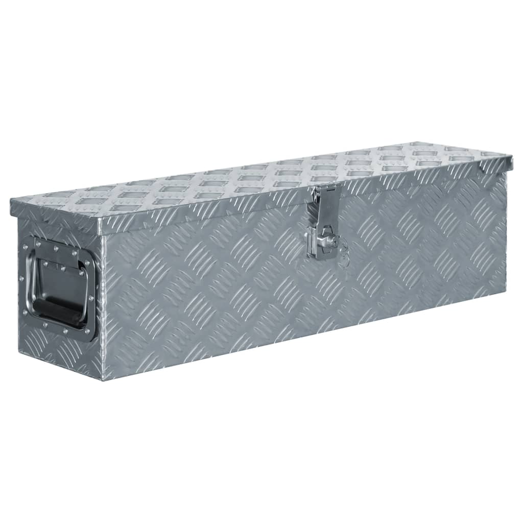 8718475616344_a_en_hd_1 vidaXL Aluminium Box 80.5x22x22 cm Silver - Image 1