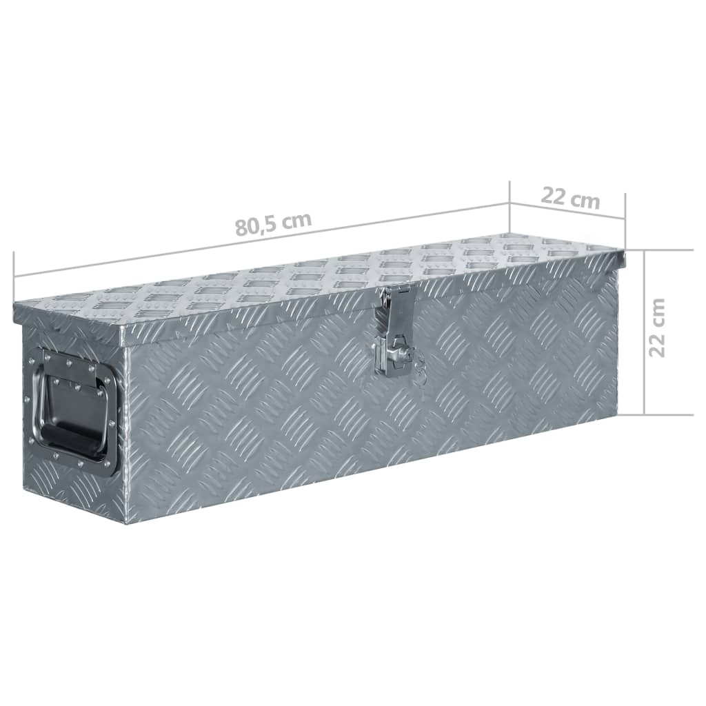 8718475616344_g_en_hd_6 vidaXL Aluminium Box 80.5x22x22 cm Silver - Image 7