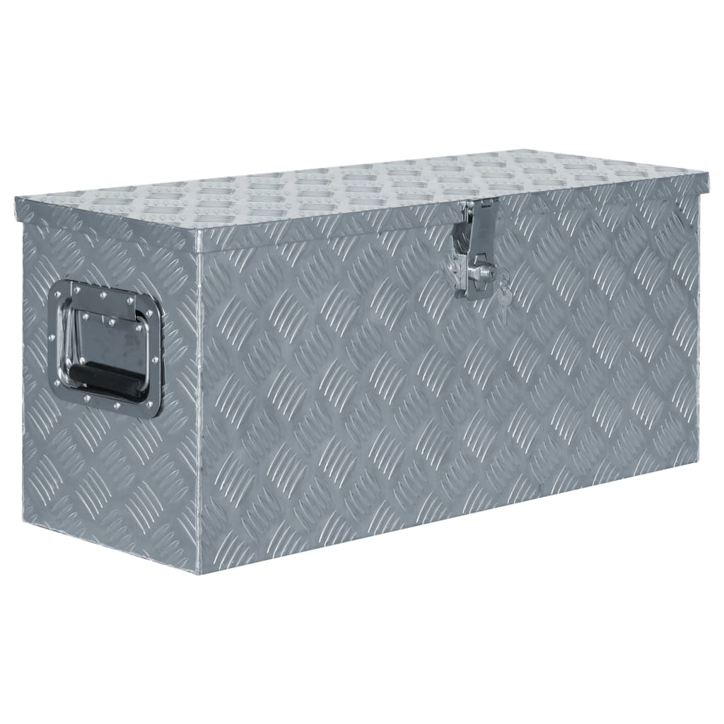 8718475616368_a_en_hd_1 vidaXL Aluminium Box 80x30x35 cm Silver - Image 1