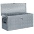 vidaXL Aluminium Box 80x30x35 cm Silver - Image 4