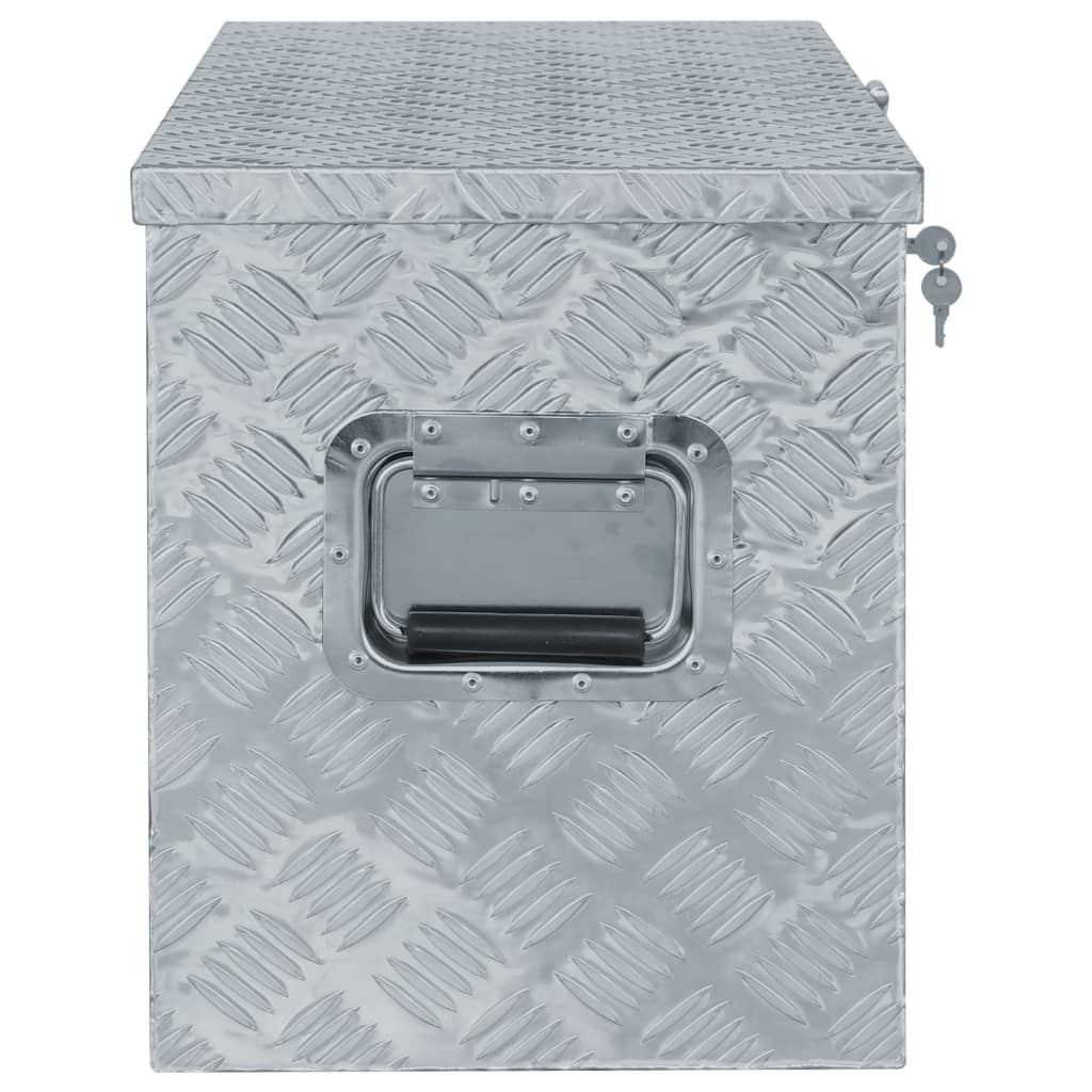 8718475616375_g_en_hd_1 vidaXL Aluminium Box 90.5x35x40 cm Silver - Image 2