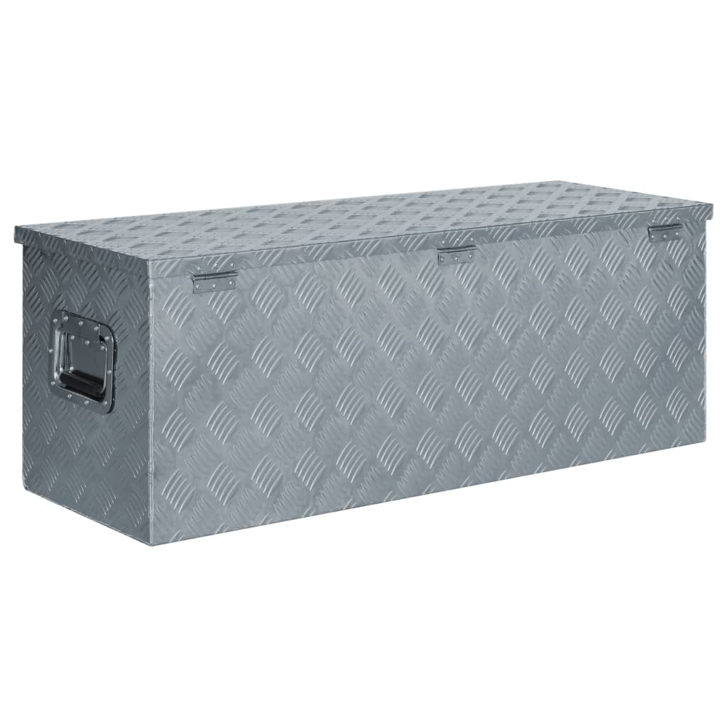 8718475616382_g_en_hd_2 vidaXL Aluminium Box 110.5x38.5x40 cm Silver - Image 3