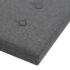 vidaXL Folding Storage Stools 2 pcs Dark Grey Faux Linen - Image 7