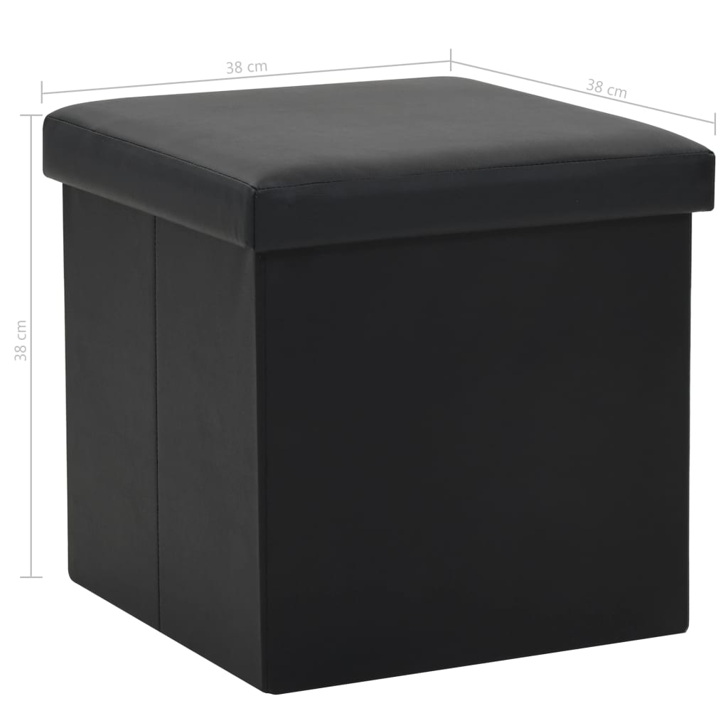 8718475616719_g_en_hd_8 vidaXL Folding Storage Stools 2 pcs Black Faux Leather - Image 9