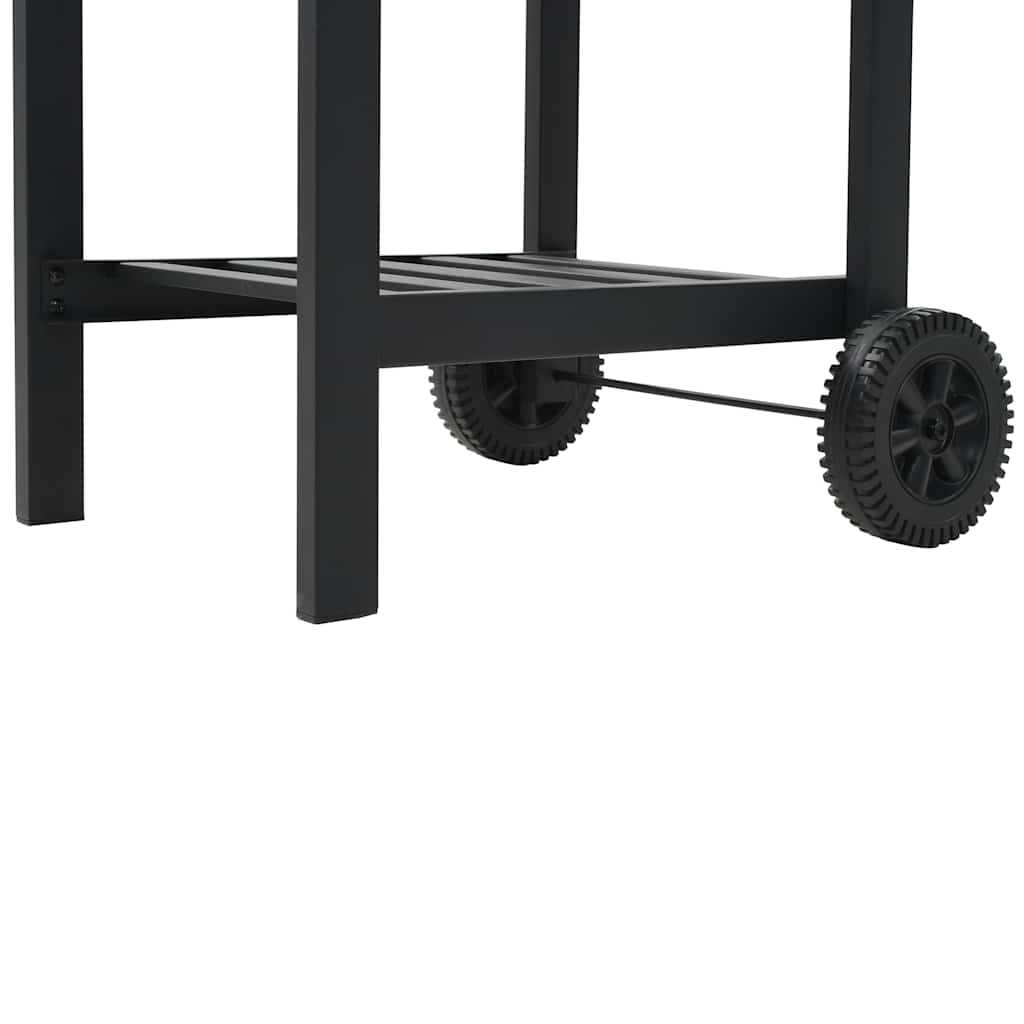 8718475616900_g_en_hd_11 vidaXL Charcoal-Fueled BBQ Grill with Bottom Shelf Black - Image 12