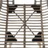 vidaXL Dining Chairs 2 pcs Brown Natural Rattan - Image 4