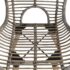vidaXL Dining Chairs 2 pcs Brown Natural Rattan - Image 5