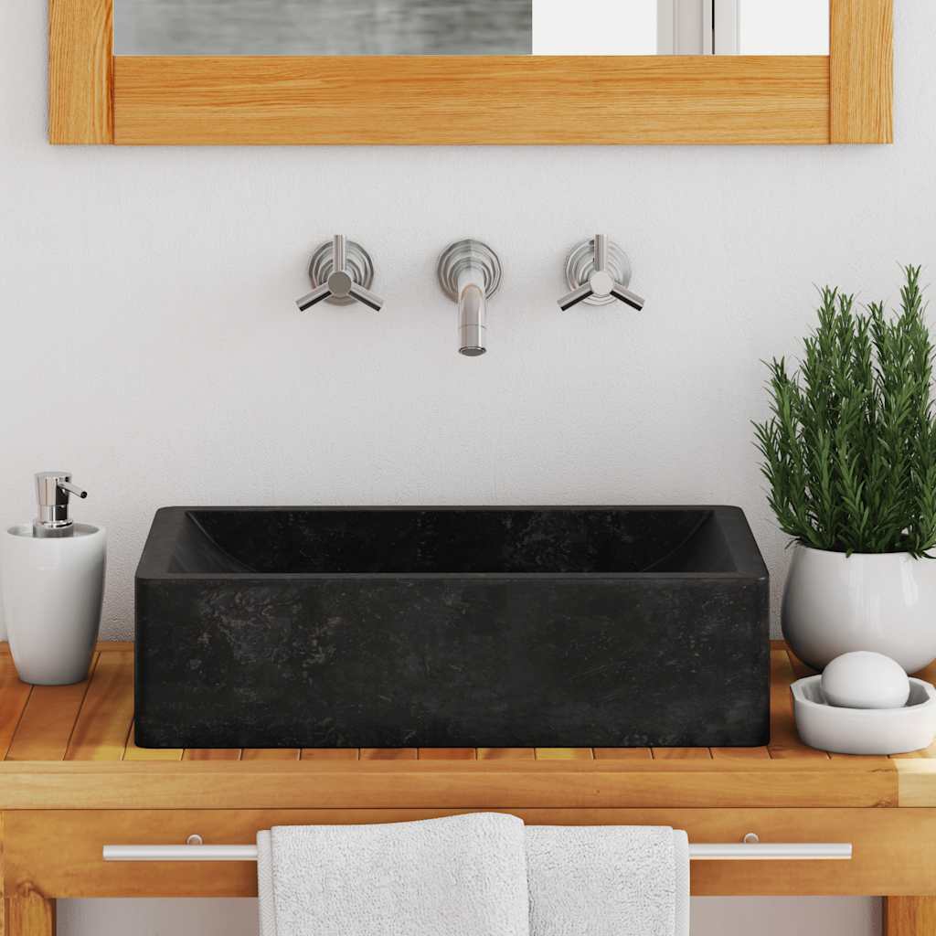 8718475617129_g_en_hd_1 vidaXL Sink 45x30x12 cm Marble High Gloss Black - Image 3