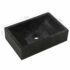 vidaXL Sink 45x30x12 cm Marble High Gloss Black - Image 11