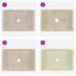 vidaXL Sink 45x30x12 cm Marble High Gloss Cream - Image 10