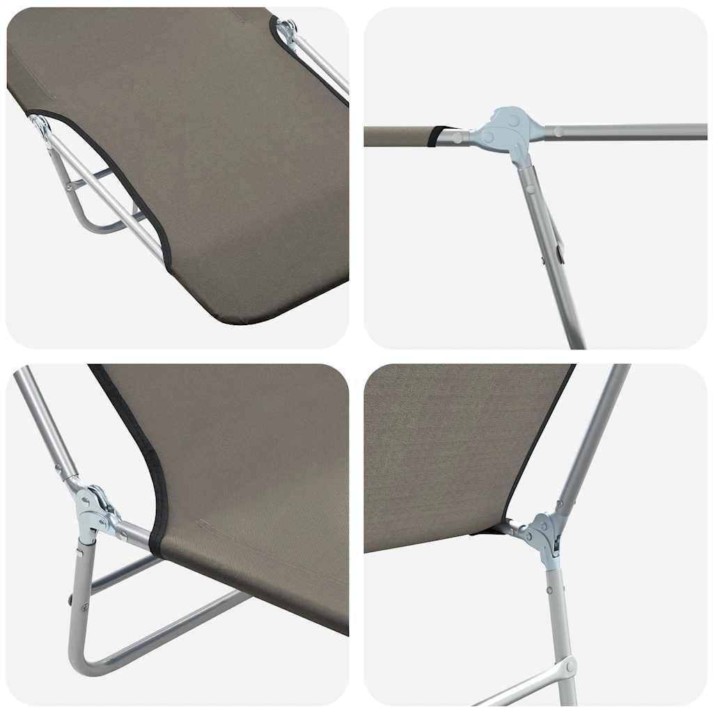 8718475617785_g_en_hd_7 vidaXL Folding Sun Loungers 2 pcs Steel and Fabric Grey - Image 8