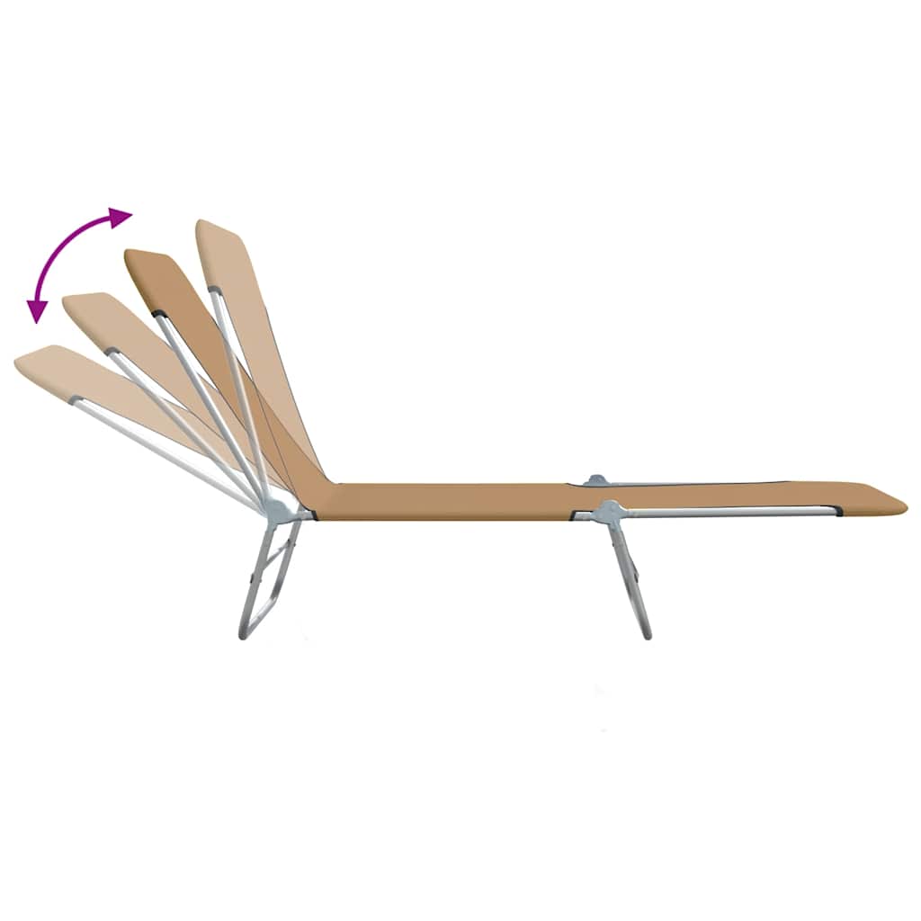 8718475617792_g_en_hd_5 vidaXL Folding Sun Loungers 2 pcs Steel and Fabric Taupe - Image 6
