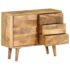 vidaXL Sideboard Solid Mango Wood 90x30x69 cm - Image 2
