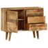 vidaXL Sideboard Solid Mango Wood 90x30x69 cm - Image 6