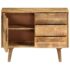 vidaXL Sideboard Solid Mango Wood 90x30x69 cm - Image 8