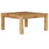vidaXL Coffee Table 80x80x40 cm Solid Mango Wood