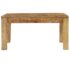 vidaXL Coffee Table 80x80x40 cm Solid Mango Wood - Image 3