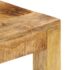 vidaXL Coffee Table 80x80x40 cm Solid Mango Wood - Image 4