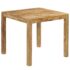 vidaXL Dining Table Solid Mango Wood 82x80x76 cm - Image 11