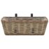 vidaXL Balcony Planter 2 pcs Wicker with PE Lining 40 cm - Image 3