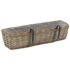 vidaXL Balcony Planter 2 pcs Wicker with PE Lining 60 cm - Image 4