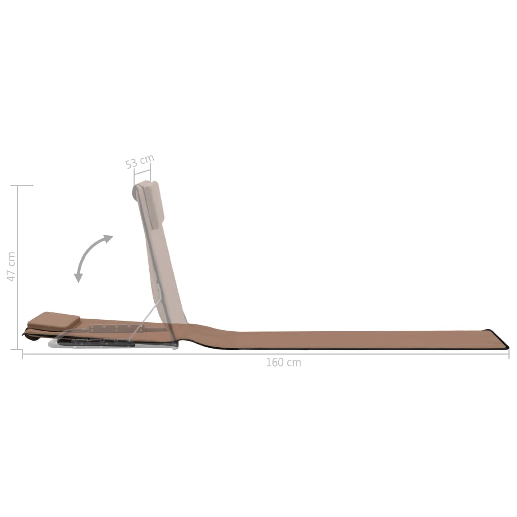 8718475621287_g_en_hd_11 vidaXL Folding Beach Mats 2 pcs Steel and Fabric Brown - Image 12