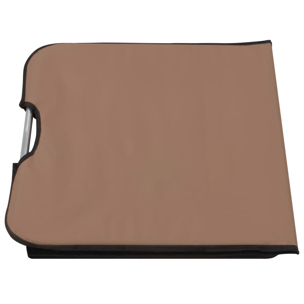 8718475621287_g_en_hd_8 vidaXL Folding Beach Mats 2 pcs Steel and Fabric Brown - Image 9