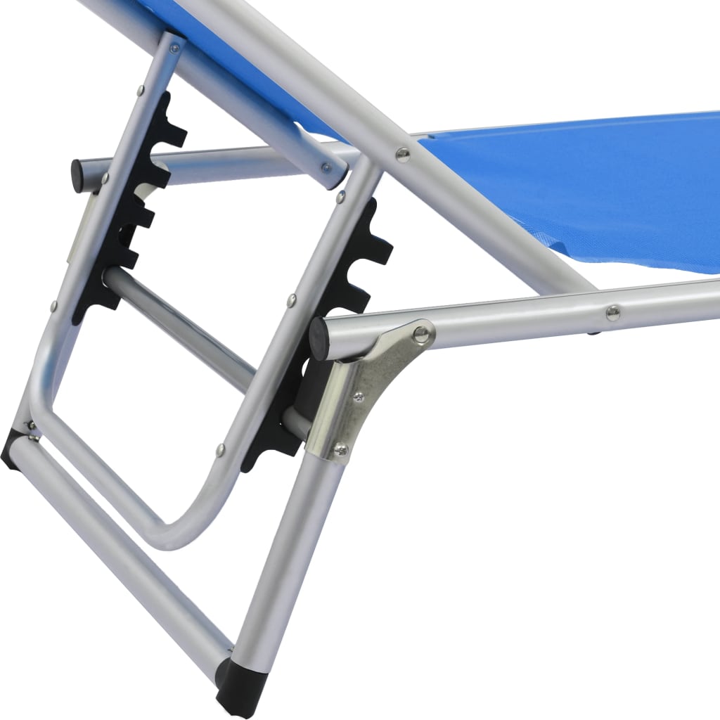 8718475621294_g_en_hd_7 vidaXL Folding Sun Lounger with Roof Aluminium and Textilene Blue - Image 8