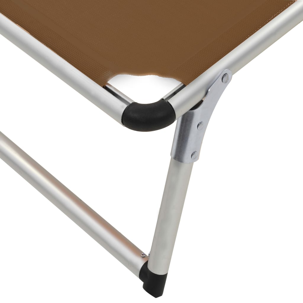 8718475621331_g_en_hd_8 vidaXL Folding Sun Lounger with Roof Aluminium and Textilene Brown - Image 9