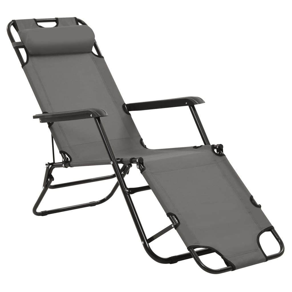 8718475621423_g_en_hd_3 vidaXL Folding Sun Loungers 2 pcs with Footrests Steel Grey - Image 4