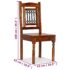 vidaXL Dining Chairs 6 pcs Solid Wood Classic - Image 10