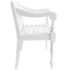 vidaXL Batavia Chairs 2 pcs White Solid Mahogany Wood - Image 4