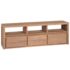 vidaXL TV Cabinet Solid Teak Wood with Natural Finish 120x30x40 cm - Image 11