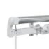 vidaXL Awning Manual White 3 x 2.5 m Metal - Image 8
