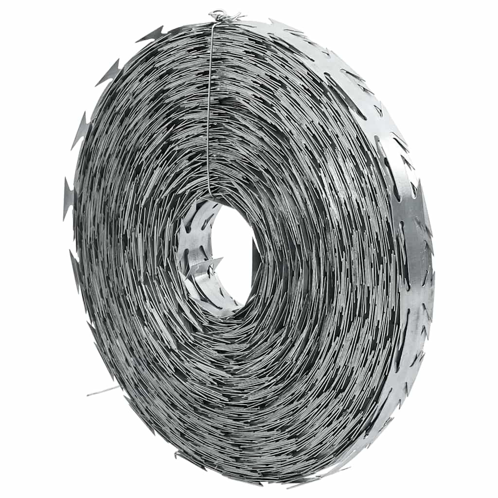 8718475624172_a_en_hd_1 vidaXL Razor Concertina Wire Galvanised Steel 500 m - Image 1