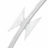 vidaXL Clipped Concertina Razor Wire Galvanised Steel 300 m - Image 3