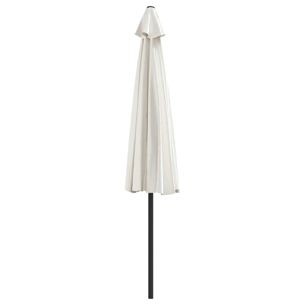 8718475625377_g_en_hd_3 vidaXL Garden Parasol with Aluminium Pole Sand 300x155 cm Half - Image 5