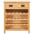 vidaXL Wine Cabinet 72x32x90 cm Solid Oak Wood - Image 2