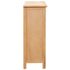 vidaXL Wine Cabinet 72x32x90 cm Solid Oak Wood - Image 5