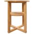 vidaXL Side Table 40x50 cm Solid Oak Wood - Image 6
