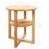 vidaXL Side Table 40x50 cm Solid Oak Wood - Image 10