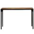vidaXL Dining Table Solid Rough Mange Wood and Steel 120 cm - Image 3