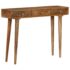 vidaXL Console Table Solid Mango Wood 102x30x79 cm - Image 12