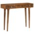 vidaXL Console Table Solid Mango Wood 102x30x79 cm - Image 13